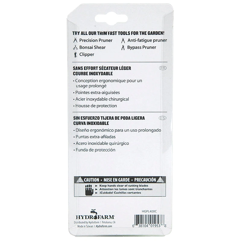 Hydrofarm Precision Curved Lightweight Pruner 7 Hydrofarm Precision Curved Lightweight Pruner - Billede 5