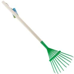 Children's Leaf Rake - Green