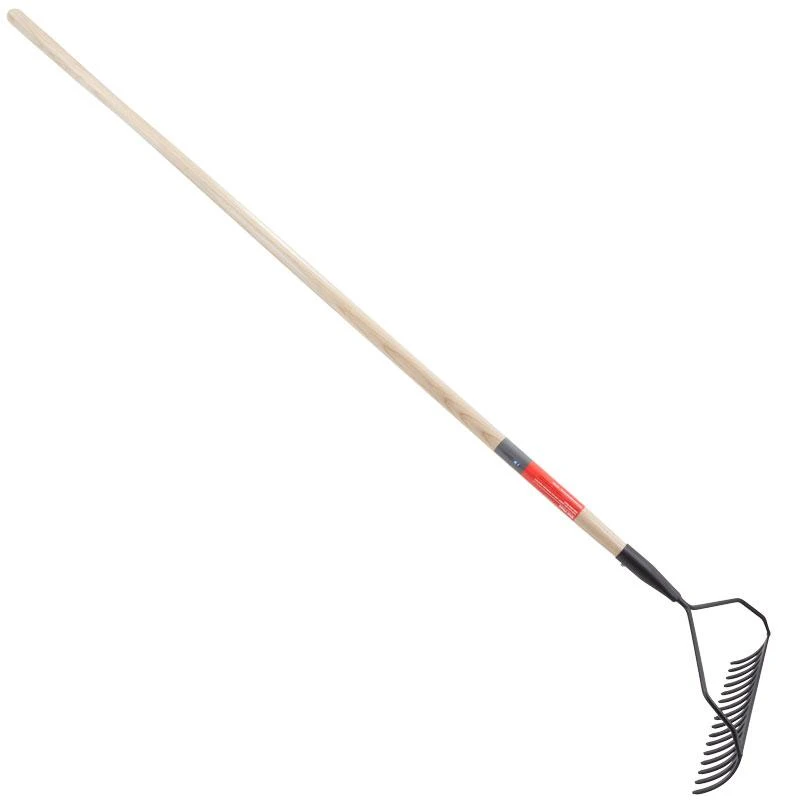 Corona Bow Head Rake With Wood Handle 3 Corona Bow Head Rake With Wood Handle