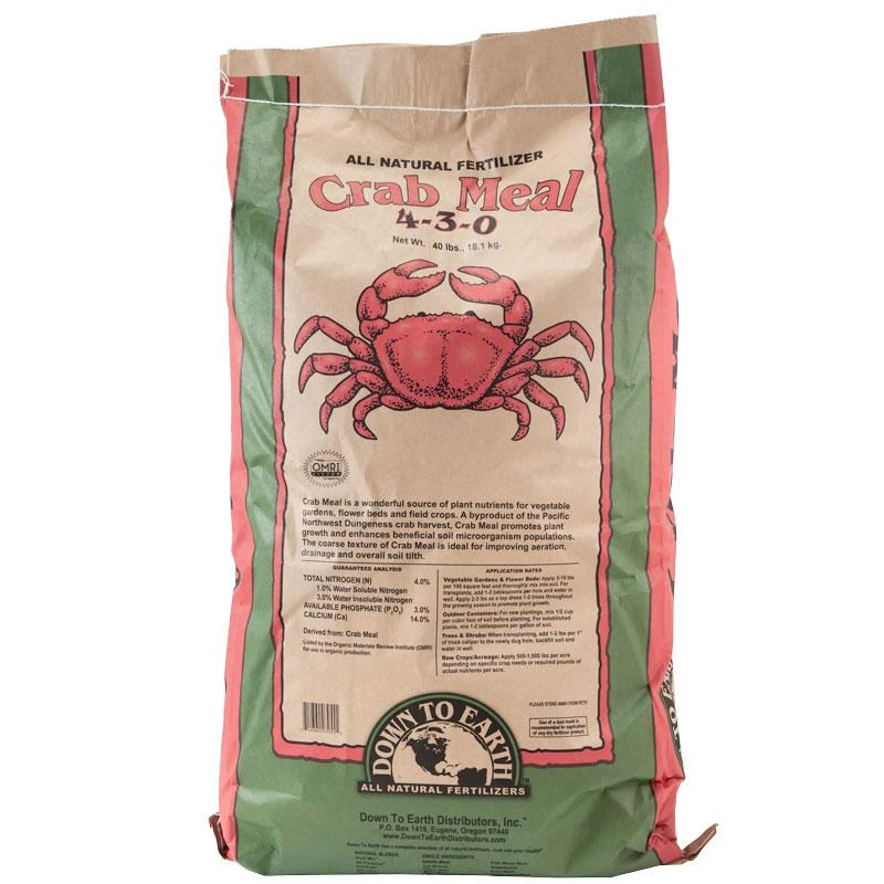 Crab Shell Meal 4-3-0 (40 Lb) 3 Crab Shell Meal 4-3-0 (40 Lb)
