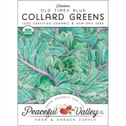 Collard Old Timey Blue Greens Seeds (Organic)