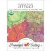 Garden Mix Lettuce Seeds (Organic) -Felo Butik organic lettuce garden mix