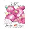 Red Savonese Onion Seeds (Organic) -Felo Butik organic onion red savonese