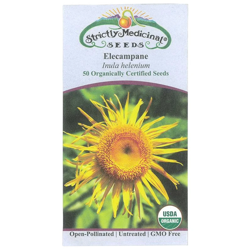 Strictly Medicinal Organic Elecampane, Official 3 Strictly Medicinal Organic Elecampane, Official