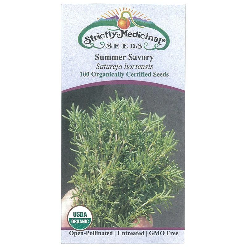 Naturlige Løsninger til Din Økologiske Have 3 Organic Summer Savory